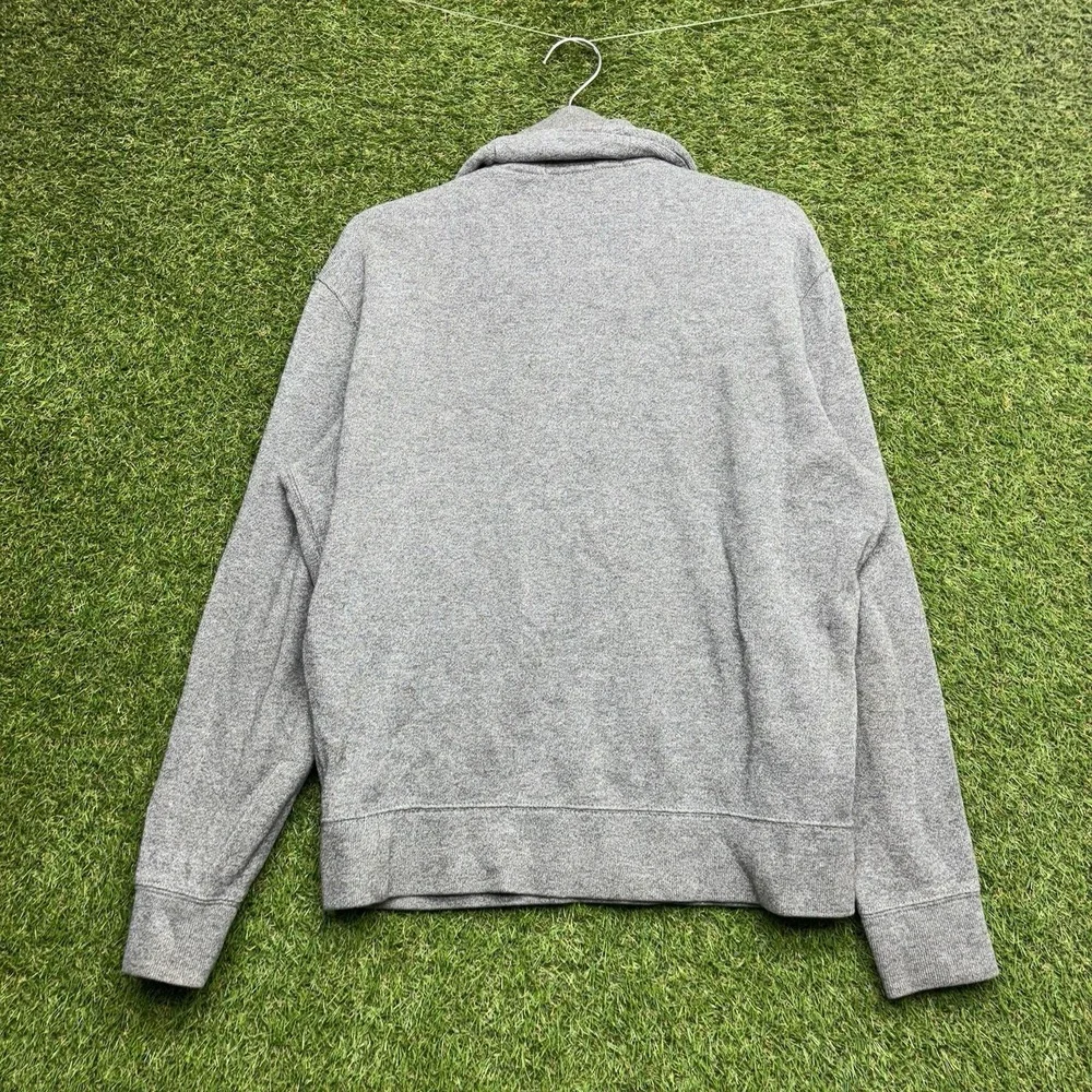 Polo Ralph Lauren Sweater Mens Medium Knit Cowl Neck Preppy Quiet Luxury y2k